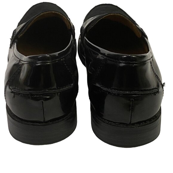 Sonoma Black Patent Ortholite Loafers Work Office Career Shoes Closed Toe Size 9 - Picture 10 of 12